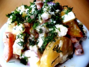 картофельный салат с грудинкой 1.JPG