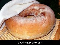 Итальянский хлеб-бублик