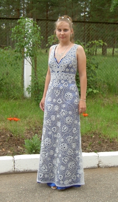 Платье на выпускной.