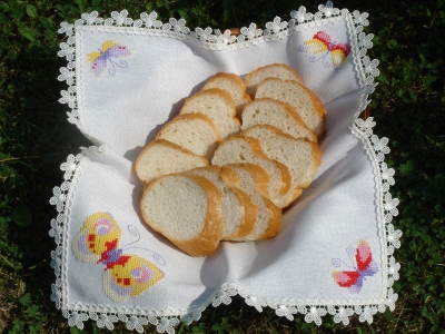 Салфетка для хлеба "Бабочки"