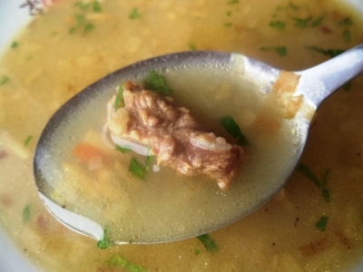 сербский суп с телятиной
