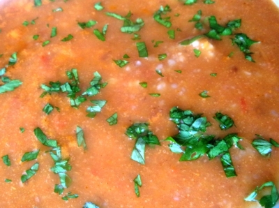 румынский суп из помидоров