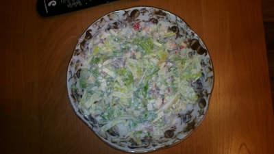 Скандинавский селедочный салат