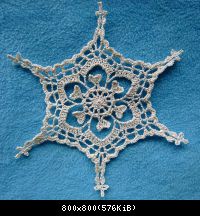 Салфетка звезда 11 Century Snowflake 4 (6)