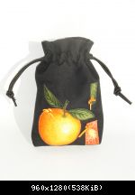 Дизайнерский мешок "Апельсин"