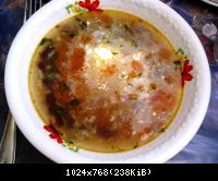 Арабский томатній суп с фасолью
