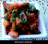 Арабский морковній салат