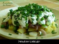 картофельный салат по-эстонски